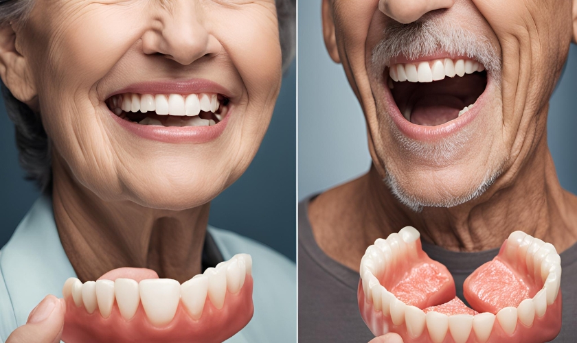 full vs partial dentures