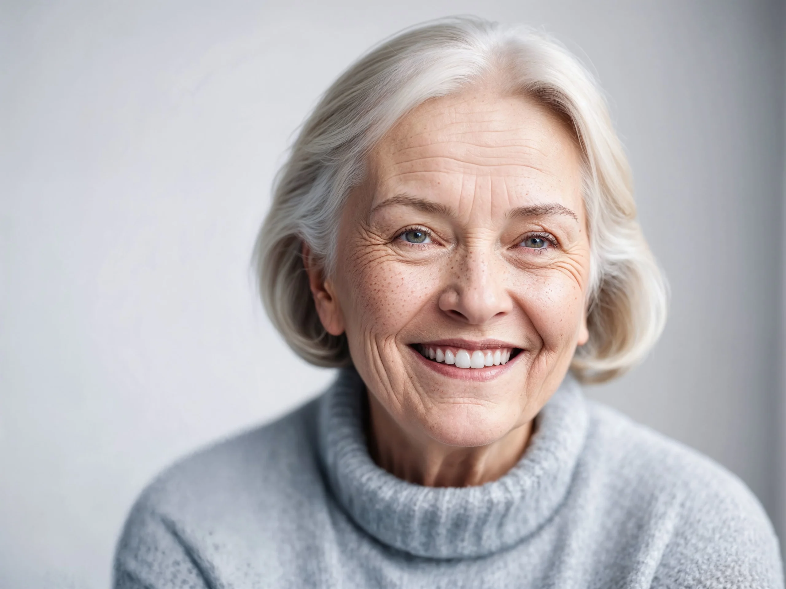 senior diabetic patient at Thrive Family Dentistry for dental implants